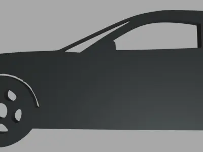 Toyota Supra Mk4 Key Ring 3D print model