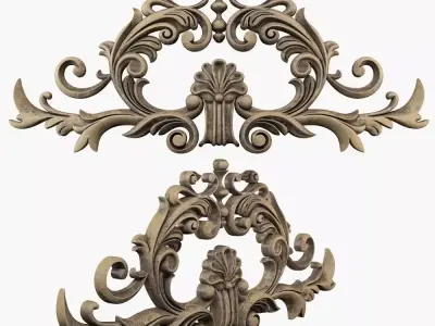 Central Decor  3D model