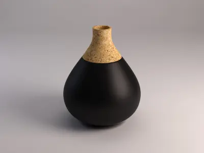 CERAMIC VASE---Cork tip 3D model