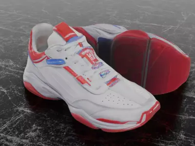 SPORT SHOES 3D SNEAKERS 3D model
