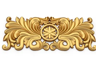 Classic decor ornament 94 3D model