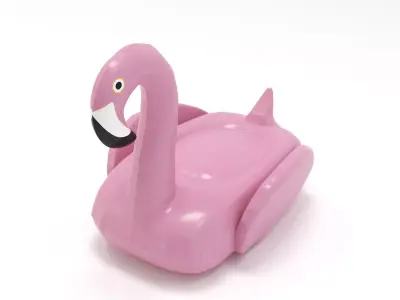 Flamingo  Float Baloon Free 3D model