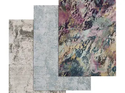 Rug Set 463 3D model