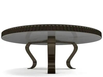 Gold Table 3D model