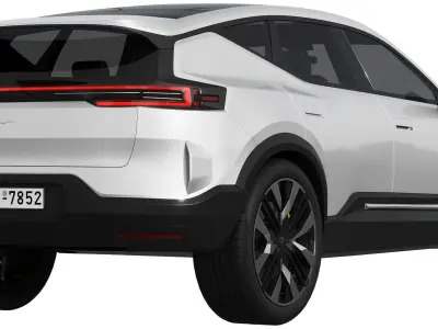Polestar 3 2023 3D model
