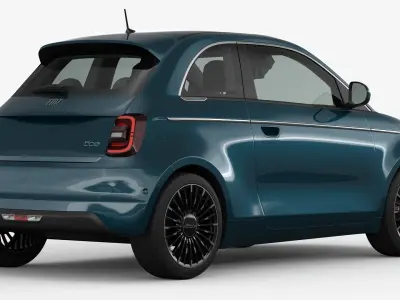 Fiat 500 2021 3D model