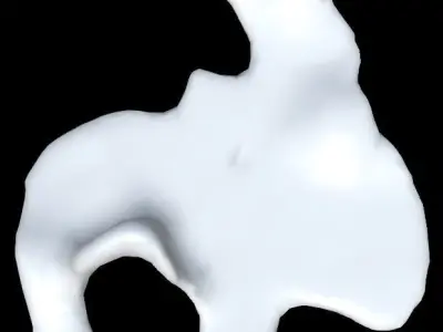 Snow Floor - Free Free low-poly 3D model