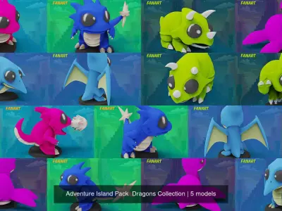 Adventure Island Pack  Dragons Collection