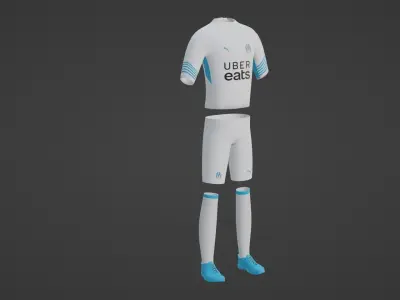Marsilya Sportwear Low-poly 3D model