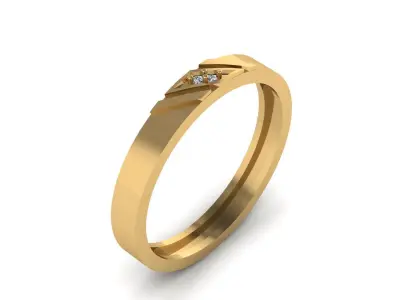 Jewelry Ring 3D print model 20