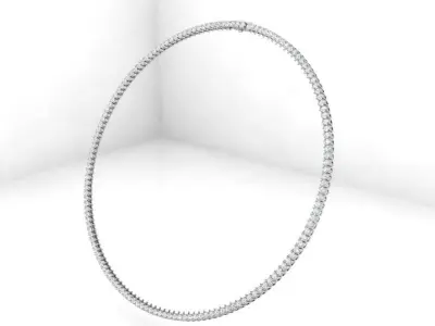 Diamond Necklace 3939 3D print model