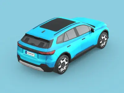 Honda Prologue 2024 Low-poly 3D model