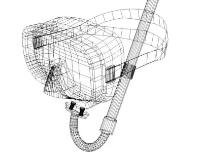 Scuba Diver Mask Type 1 3D model