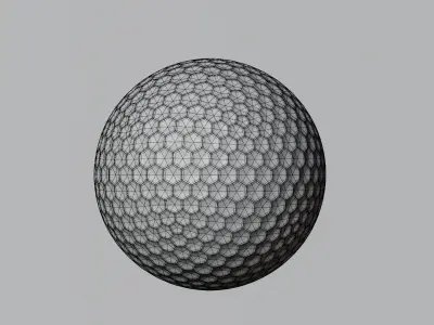 Golf Ball 3D model