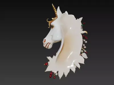 Christmas Creations - Horse 3D print model