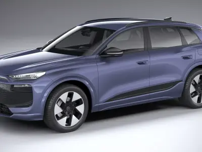 Audi Q6L e-tron 2025 3D model