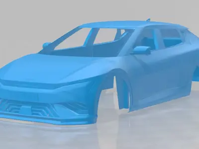 Kia EV6 GT Line 2025 - Body Car STL Model 3D print model