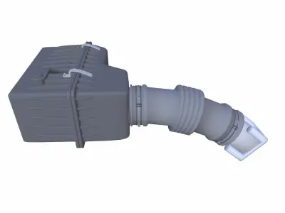 Air Intake Snorkel Car Low-poly 3D model