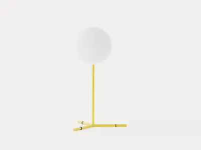 IC Lights T1 Table Lamp High - Brushed Brass Low-poly 3D model