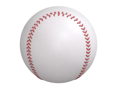 Baseball 3D model