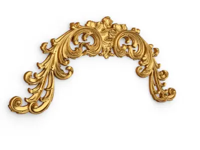 Classic decor ornament 336 3D model
