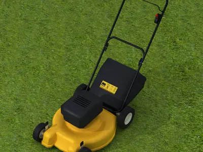 Lawnmower lawn mower 3D model