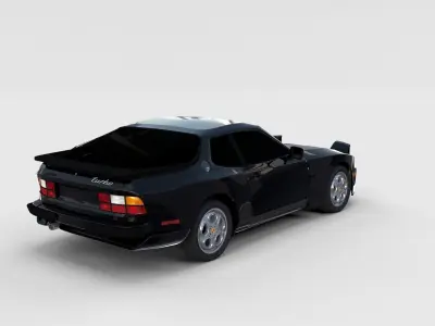 Porsche 944 Turbo rev 3D model
