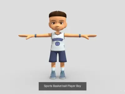 Basketball Player Kids Pack