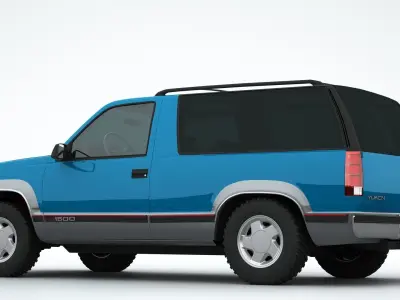 GMC Yukon 1992 3D model
