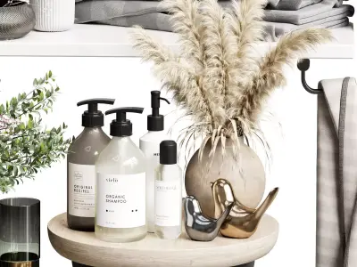 Bathroom Accessories 62 3D model