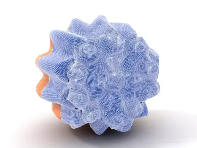 Starburst Cactus model pack Low-poly 3D model