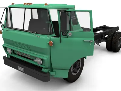 GMC Tilt Cab 1972 3D model