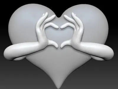 Heart  of  Valentine s Day 3D PRINT MODEL 3D print model