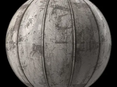 Plaster Materials 33- Plaster Wall Tiling sbsar Pbr seamless Texture