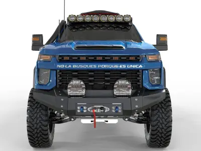 2023 Chevy Silverado 2500HD  3D model