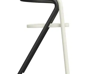 Chair Composition 3d model Low-poly 3D model