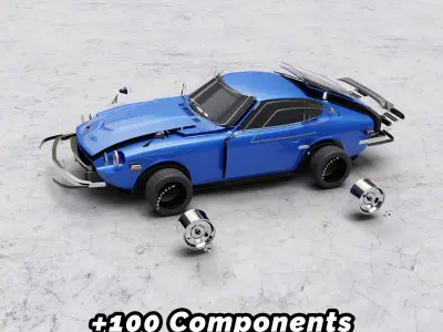 Datsun Fairlady Z  3D model