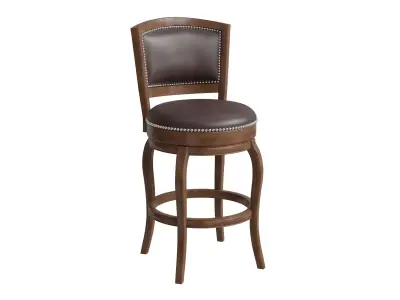 Colin Swivel Bar Stool 3D model