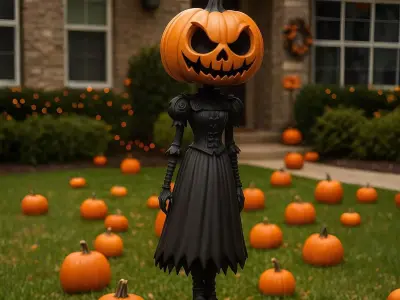 Halloween Princess 3D print model