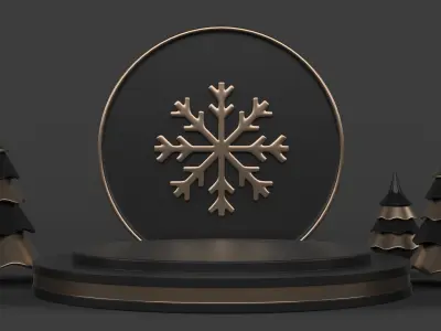 Christmas Decoration 3D model 4