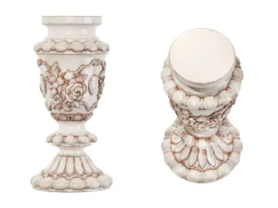 Classic carved 205 3D model