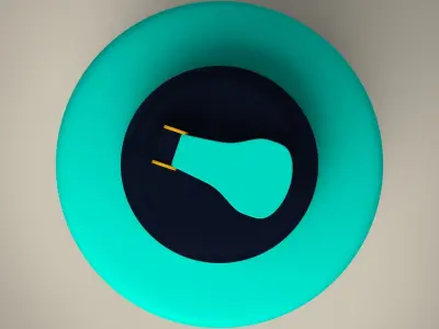 Protein shaker Low-poly 3D model