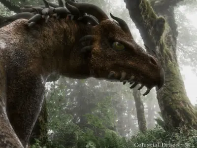 AMV Dragon - Celestial Dragonis 3D model