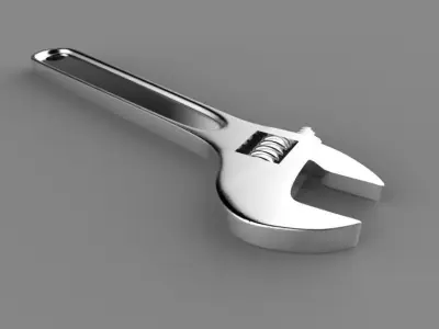 Wrench 3D model 10