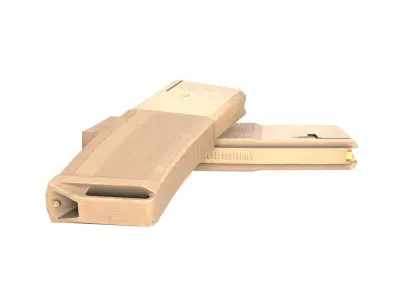 DD Magazine FDE 32 RND  Low-poly 3D model