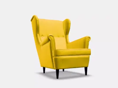 STRANDMON Wing chair 3 3D model