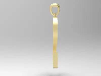 Alphabet Latin S 3D print model