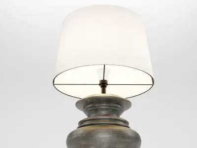 Wooden Lampshade 3D model