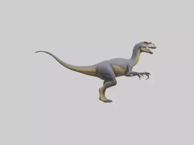 Dromaeosaurus model 3D model