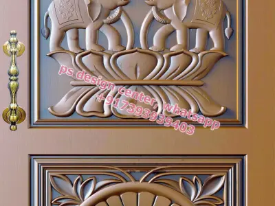 CNC WOODEN DOORS 3D model purchase